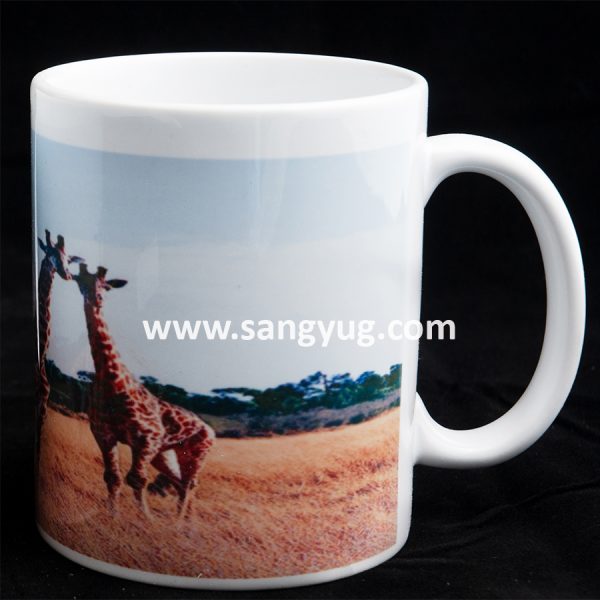 Ceramic Coffee Mug, Giraffe Sunpower Mug