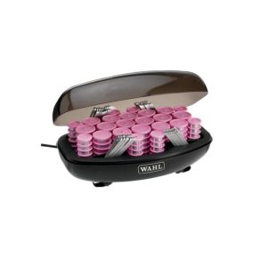 Ceramic Pink Rollers With Pin 3 Sizes, 24Pcs + 12Pins Wahl