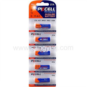 27A 12V Battery - 5pcs/Pack, PKCELL