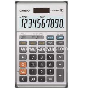 Desk Top Calculator 10 Digits Casio Jf100 2 Way