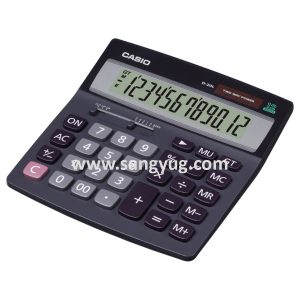 Desk Top Calculator 12 Digits Casio D20 2 Way