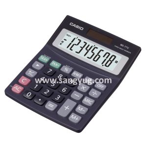Desk Top Calculator 8 Digits Casio Ms7T 2 Way