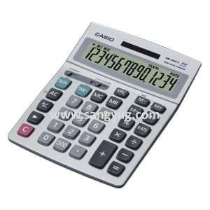 DM-1400F Desk Top Calculator 14 Digits Casio 2 Way
