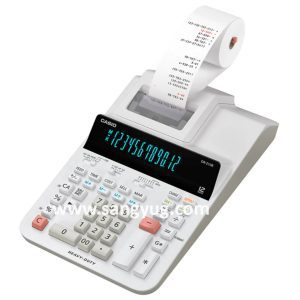 DR-210TM-WE Printer Calculator 12 Digits Casio Ac 240V