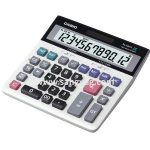 DS-120TV-w Desk Top Calculator 12 Digits Casio 2 Way