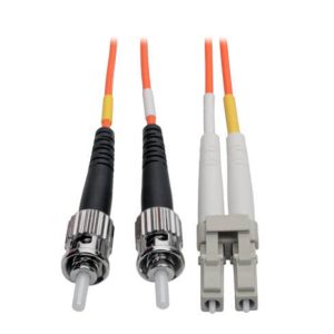 Duplex Multimode 62.5/125 Fiber Patch Cable (Lc/St), 1M (3-Ft.) Tripp-Lite