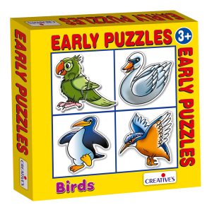 Early Puzzles-Birds - Age 3 + Creative