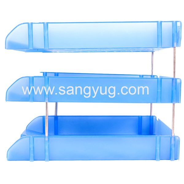 3 Layer File Document Tray-Metal Stand HUAJIE