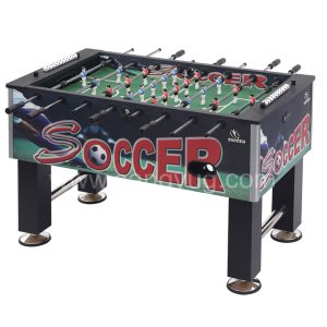 Foosball Table Green 55 Inch, Table Size:139x76x88cm, Playfield:9mm MDF, Long size aprons: 30mm thickness, 40cm wide DMF