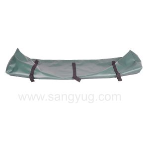 Heavy Duty Green Adult Size Body Bag With 3 Carry Strap