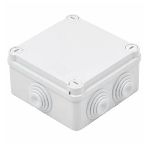 Junction Box, Plastic Ivory Color 100X100X70 Sunpower