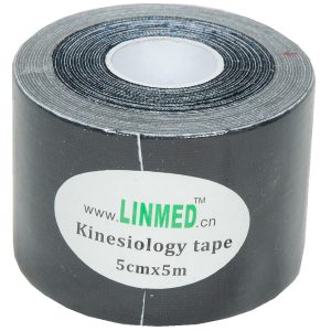 Kinesiology Tape, 5Cm X 5M, Black