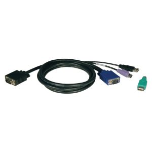Kvm Switch Usb/Ps2 Combo Cable Kit For B040 & B042 Series Kvms 15Ft Tripp-Lite