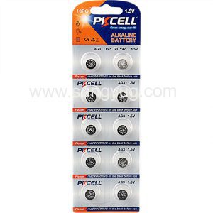 LR41/192 Button Cell Pack of 10, PKCELL