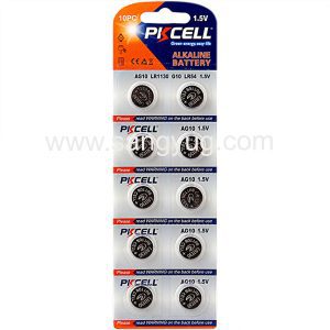 LR54/189/L-1130 Button Cell Pack of 10, PKCELL