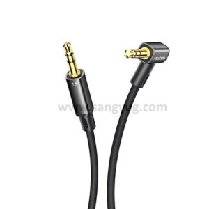Mcdodo Right Angle Audio Cable Dc3.5 Male To Male 1.2M-Black