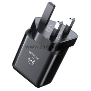 Mcdodo Smart Series 18W Pd+Qc Charger(Uk Plug)-Black