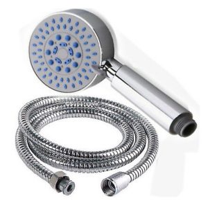 Metal Showerhead With Flexible Pipe, 120Cm Length