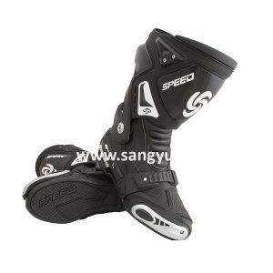 Motorcycle Racing Shoes(Middle Barrel Boots) 42