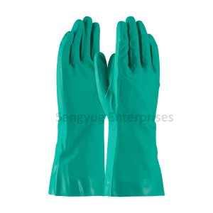 Nitrile Gloves, Green, Single Pack, Large Size
