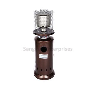 Patio Heater, 13KW, 945g/hr Comsuption, Stainless Steel Burner With Wheels1380mm Height (Round Shape)