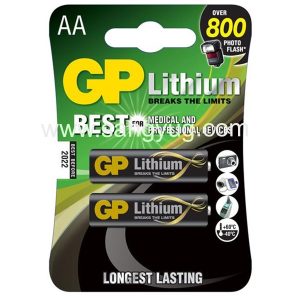 AA Lithium Batteries Pack Of 2 Gp