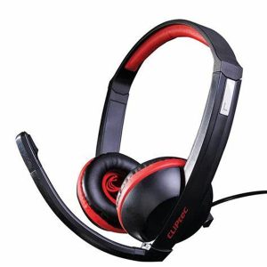 Poison P6-C-Cobra Stereo Multimedia Pc Gaming Headset Cliptec