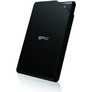 Portable Hard Disk Stream S03 Pocket Size Silicon Power Black