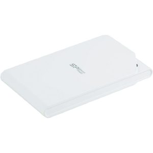 Portable Hard Disk Stream S03 Pocket Size Silicon Power White