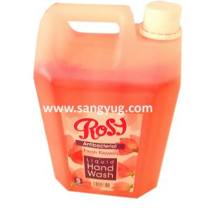 Rosy Anti Bacterial Hand Wash 5L Pink Liquid