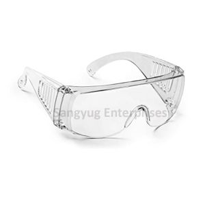Safety Goggles, Clear, Broad Side