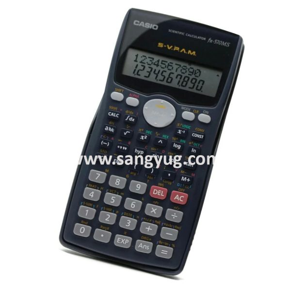 Scientific Calculator 10 + 2 Casio Fx570Ms Batt
