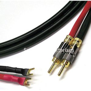 Speaker Wire With Spade Lugs