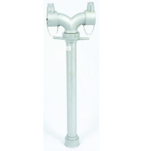 Stand Pipe Hydrant Allu.2 1/2inchFire , Silver Color China