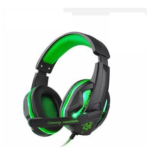 Stegous S1 - Led Illuminated Stereo Gaming Headset Cliptec Green