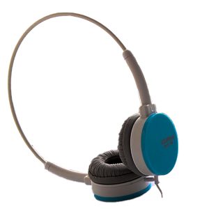Stereo Headphone Color-Band Cliptec Blue