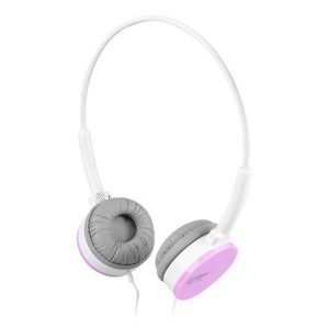 Stereo Headphone Color-Band Cliptec Pink