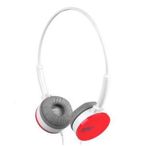 Stereo Headphone Color-Band Cliptec Red