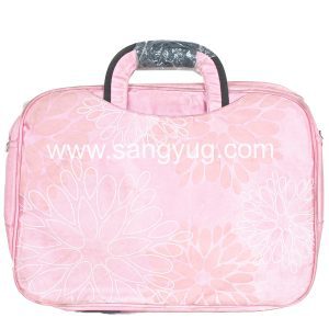 15.6inch Laptop Bag, Paded, Nylon Material, 41*30*6Cm Pink
