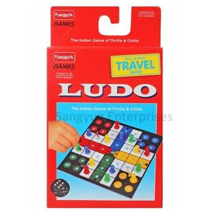 Travel Ludo Game, 2 To 4 Players, Age 6 Years Up, Funskool