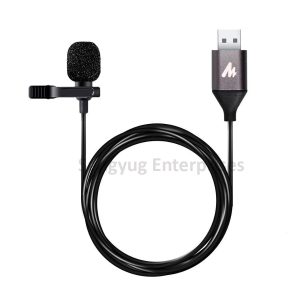 Usb Microphone Tie Clip Type Omnidirectional, Frequency Response: 20Hz-16Khz Plug And Play Maono