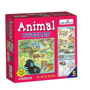 Animal Puzzle No. 5 (25 To 40 Pieces) - Age 5 & Up Creative