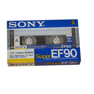 Audio Cassette Ef-90 Sony
