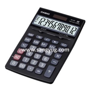 AX-12B Desk Top Calculator 12 Digits Casio 2 Way