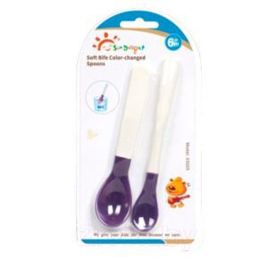 Baby Feeding Soft And Color Changed Spoonx2 Sundelight 33025