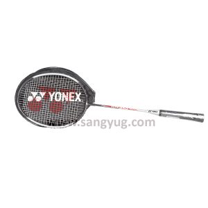 Badminton Racket With Head Cover. Colors:Sliver/Orange. Black/Silver Yonex
