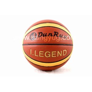 Basketball Laminated High Qality Pu Leather #7 Dunrun