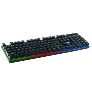 Black-Neo - Usb Led Illuminated Keyboard Cliptec