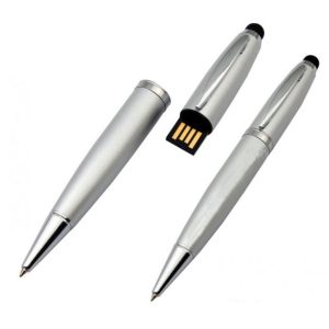16Gb Flash Disk, In Executive Pen, Black Ink, With Stylus
