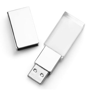 16Gb Flash Disk, Mirror And Crystal Type Finish
